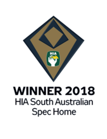 Winner 2018 HIA South Australian Spec Home